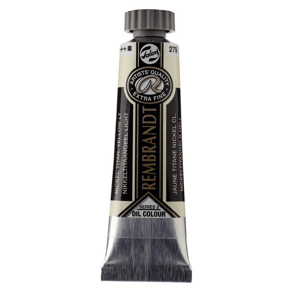 (3本セット) レンブラント 油絵具 5号 15ml #279 ニッケルチタニウムイエローライト