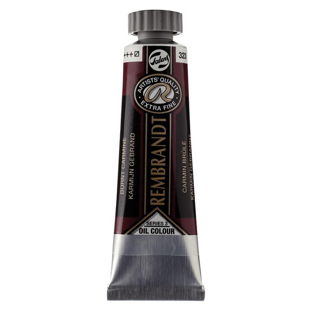 (3本セット) レンブラント 油絵具 5号 15ml #323 バーントカーマイン