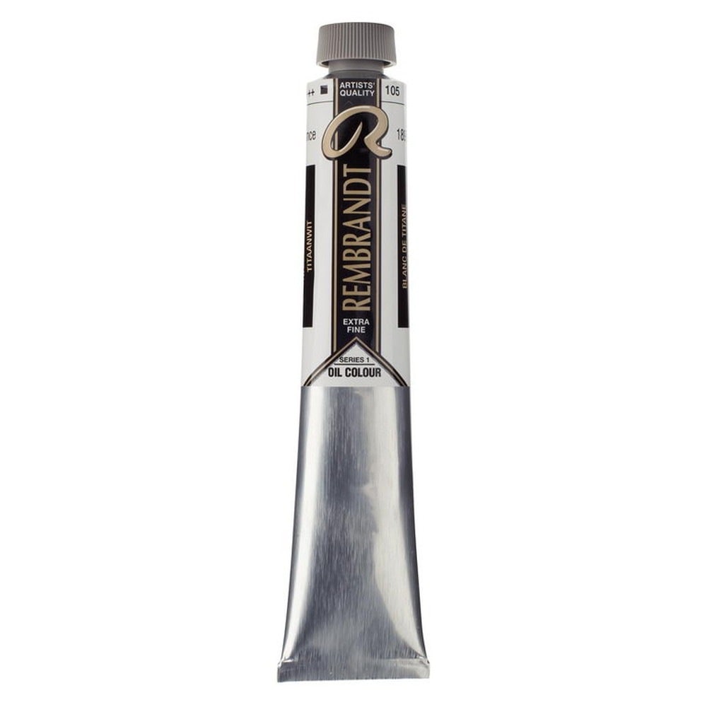 (3本セット) レンブラント 油絵具 10号 60ml #105 チタニウムホワイト