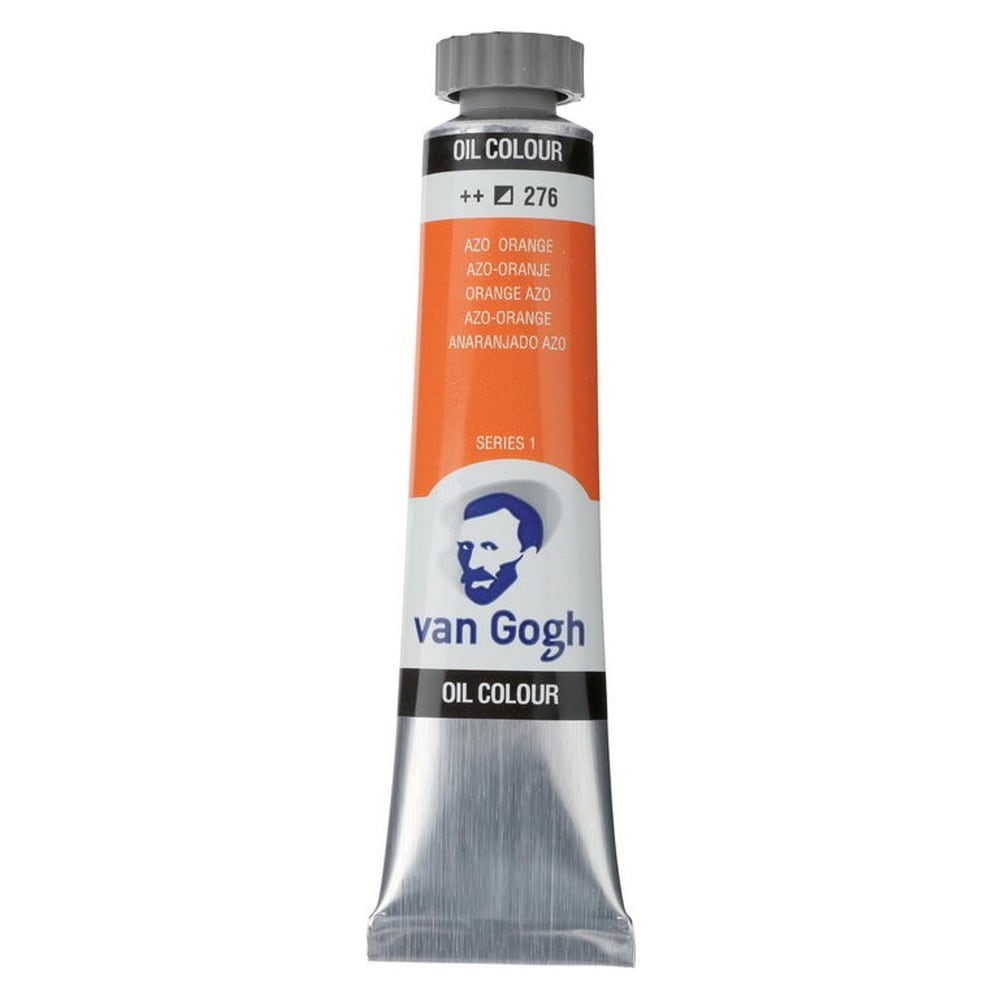 (3本セット) ヴァンゴッホ 油絵具 6号 20ml #276 アゾオレンジ