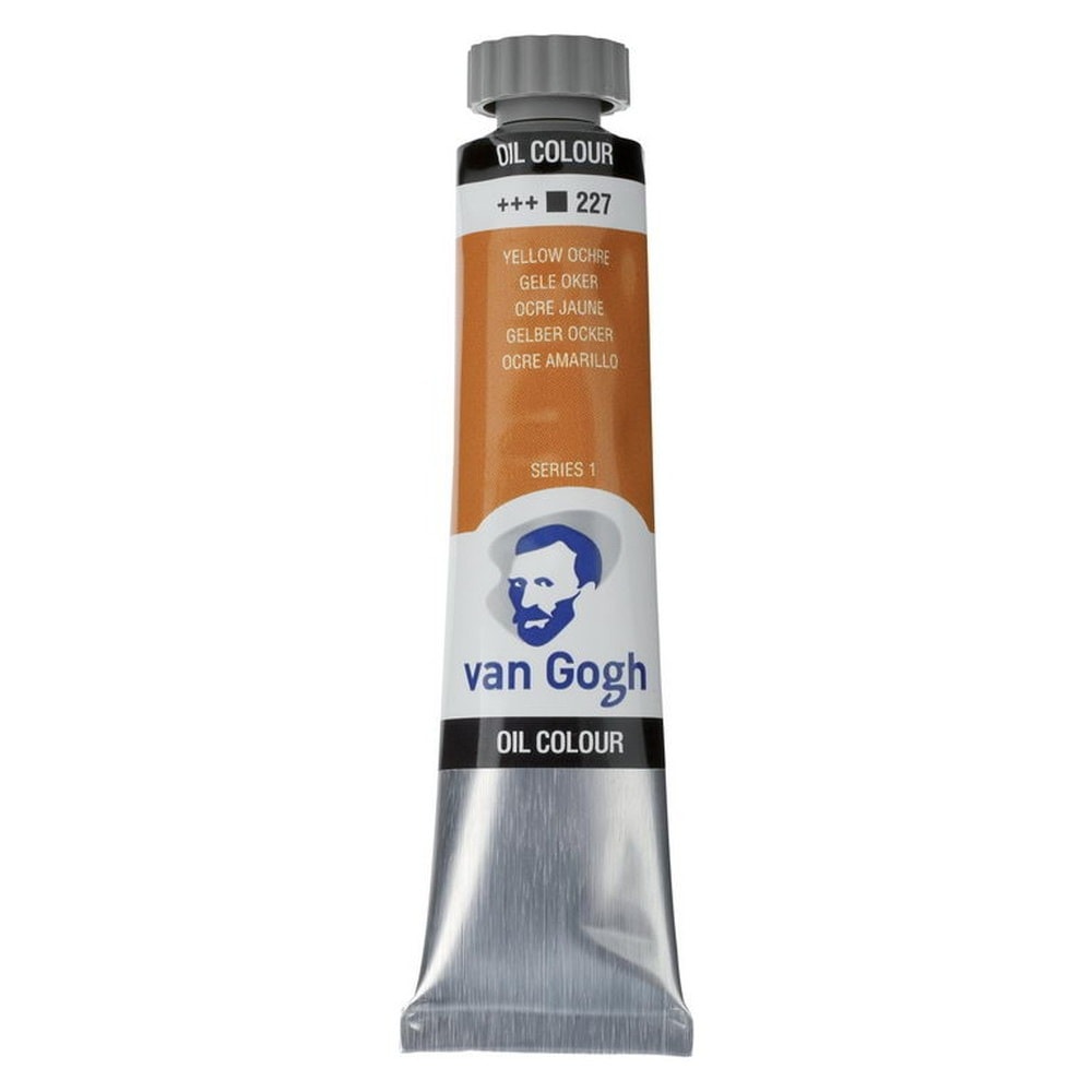 (3本セット) ヴァンゴッホ 油絵具 6号 20ml #227 イエローオーカー