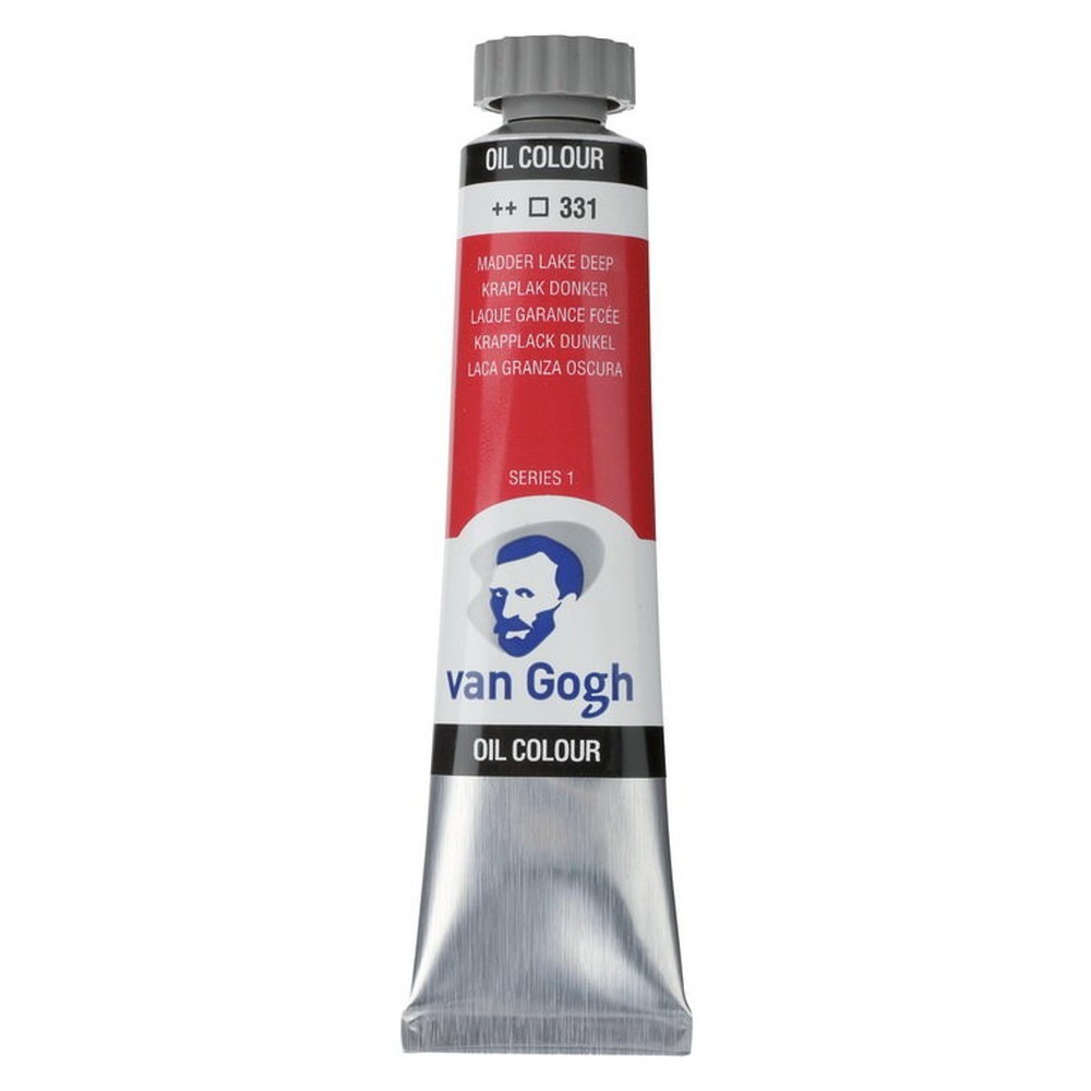 (3本セット) ヴァンゴッホ 油絵具 6号 20ml #331 マダーレーキディープ