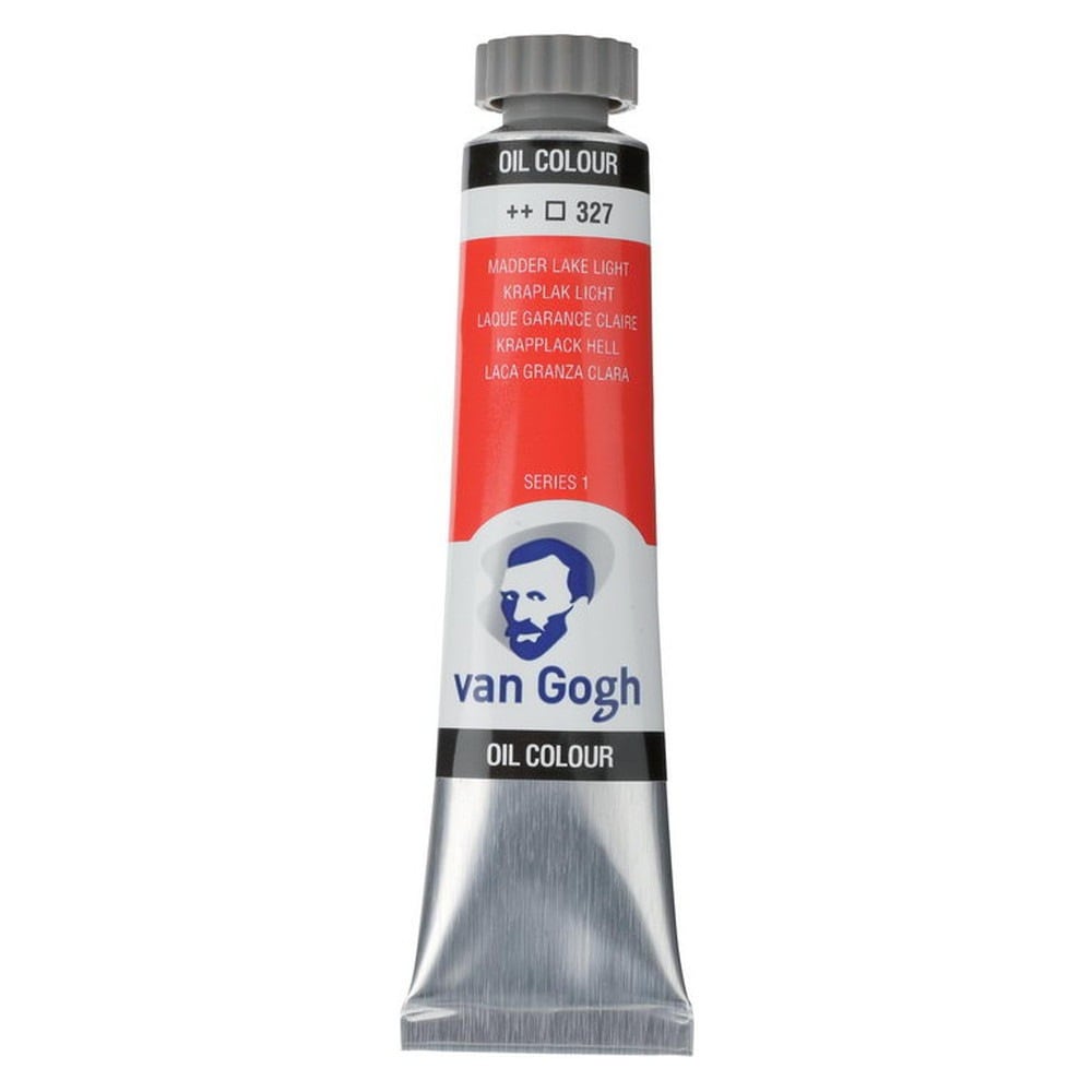 (3本セット) ヴァンゴッホ 油絵具 6号 20ml #327 マダーレーキライト