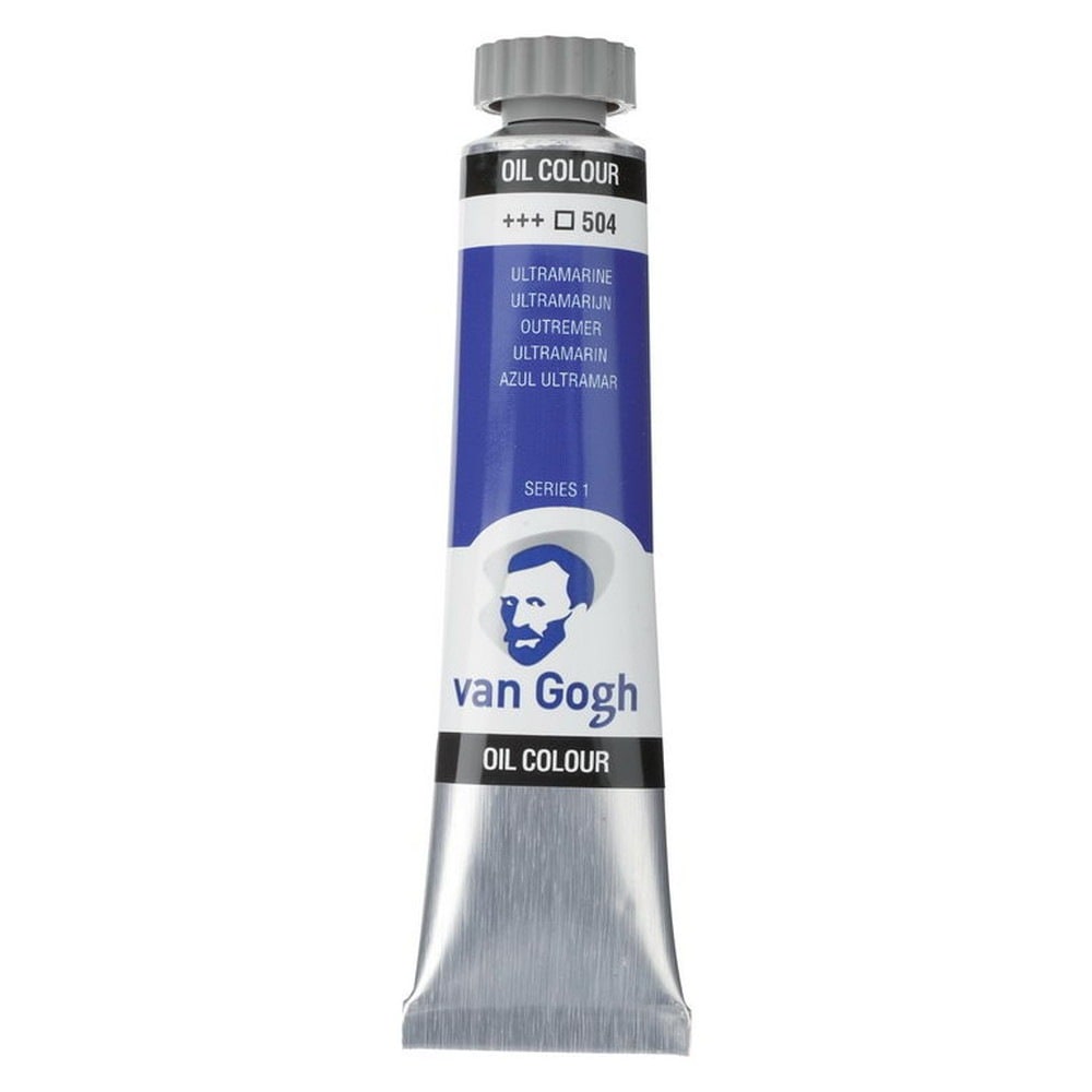 (3本セット) ヴァンゴッホ 油絵具 6号 20ml #504 ウルトラマリン