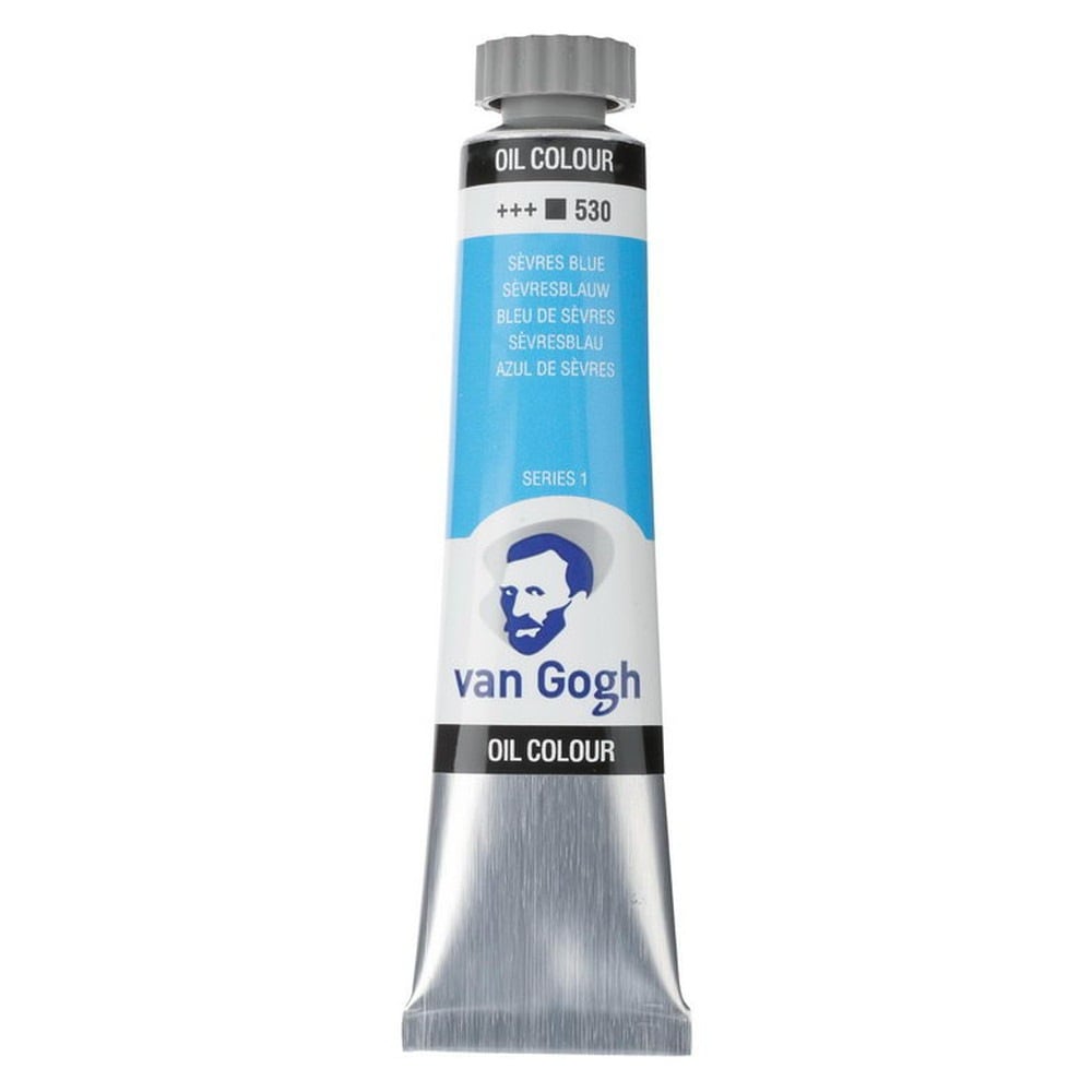 (3本セット) ヴァンゴッホ 油絵具 6号 20ml #530 セーブルブルー