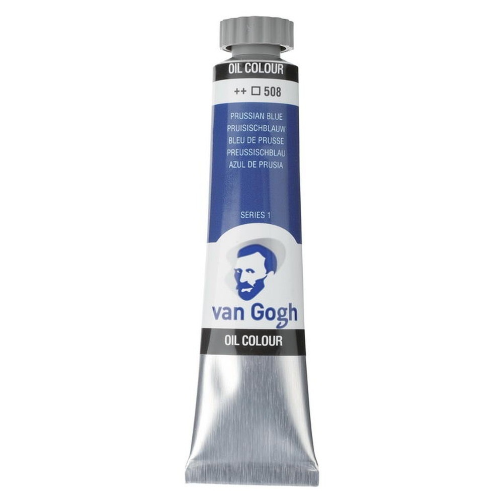 (3本セット) ヴァンゴッホ 油絵具 6号 20ml #508 プルシャンブルー