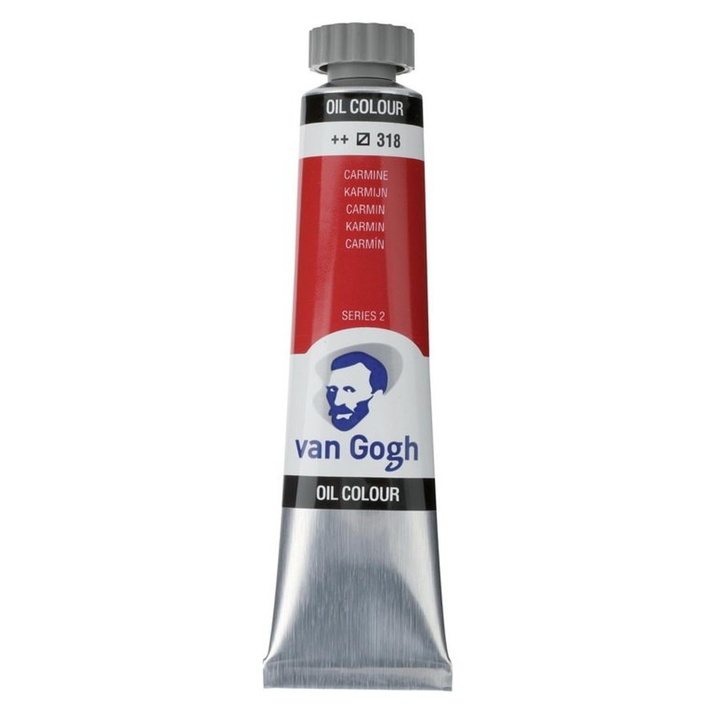 (3本セット) ヴァンゴッホ 油絵具 6号 20ml #318 カーマイン