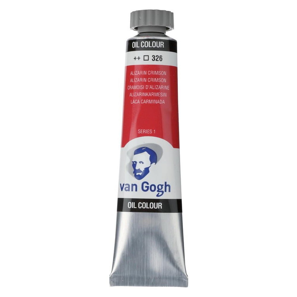 (3本セット) ヴァンゴッホ 油絵具 6号 20ml #326 アリザリンクリムソン