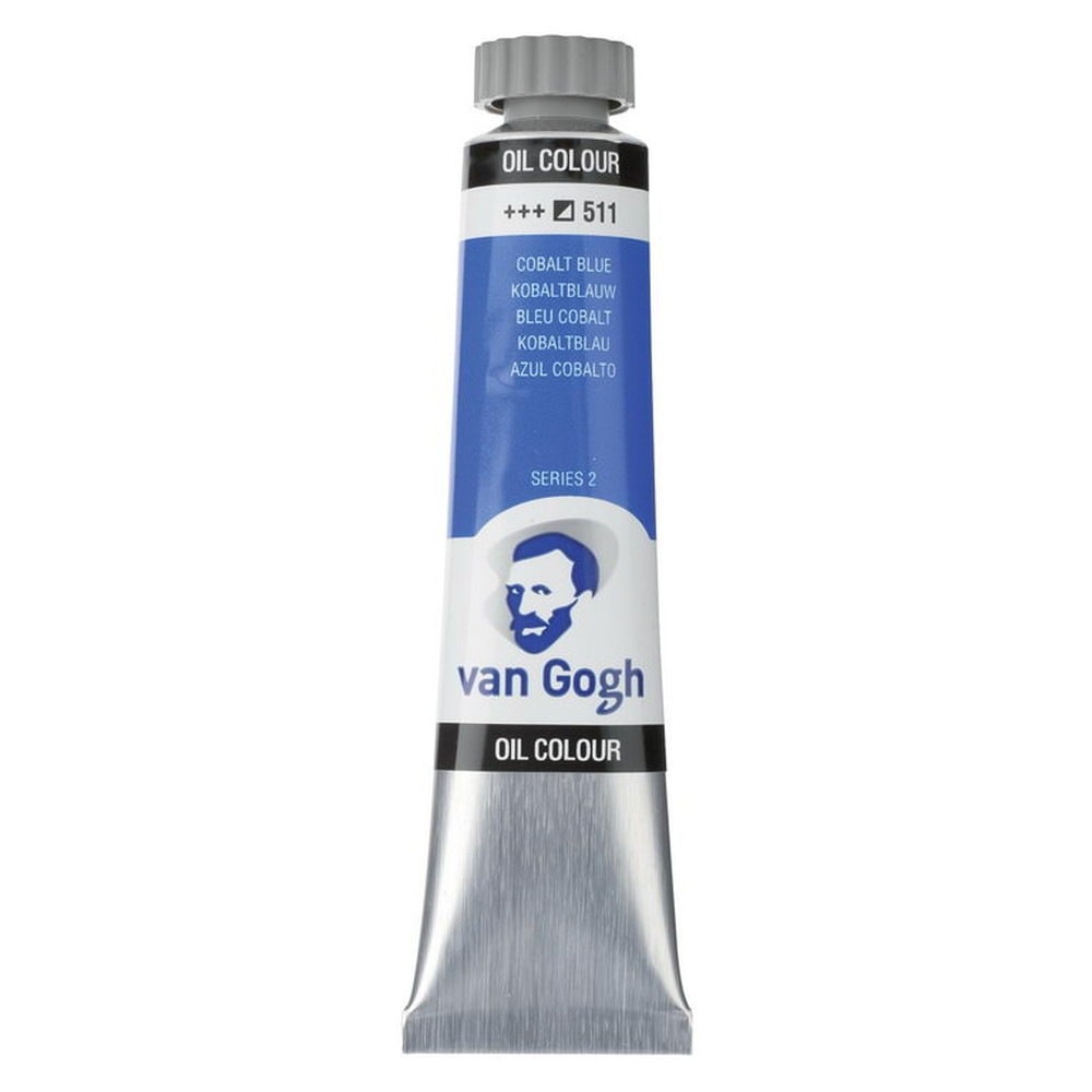 (3本セット) ヴァンゴッホ 油絵具 6号 20ml #511 コバルトブルー