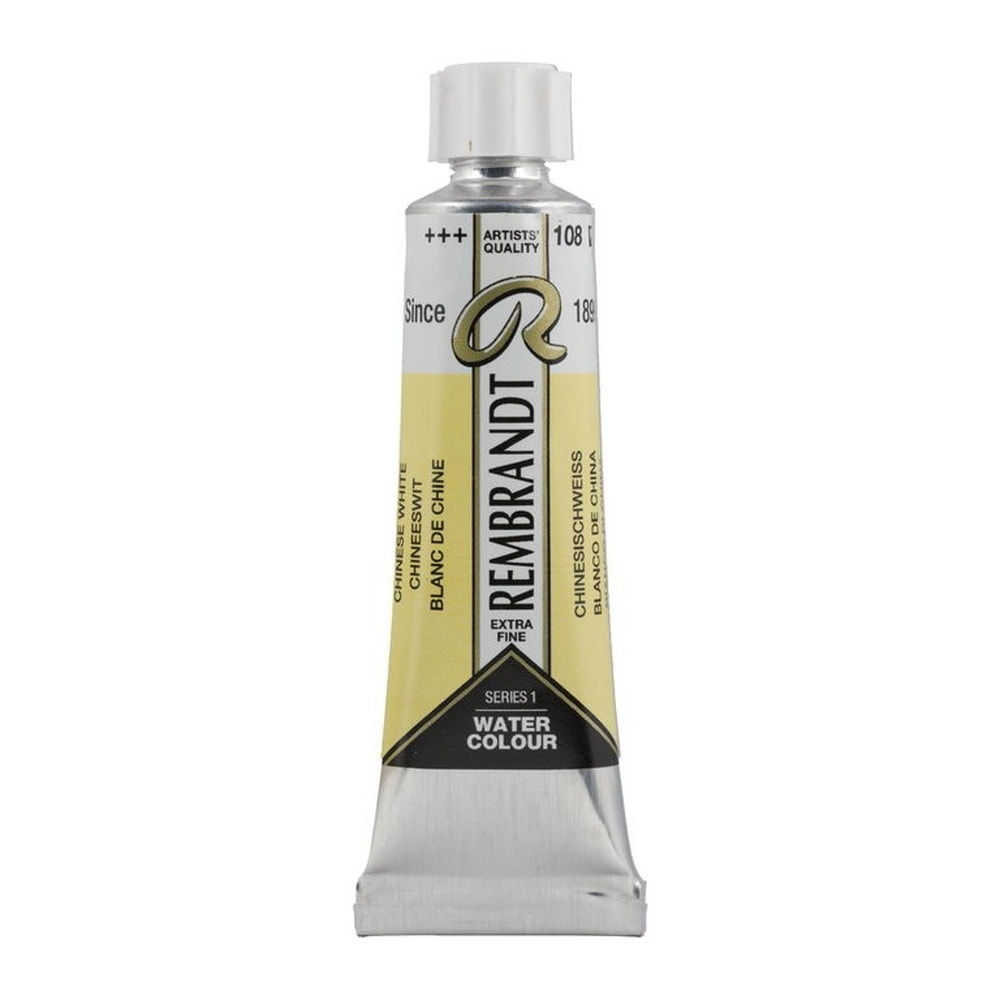 (3本セット) レンブラント 透明水彩絵具  10ml #108 チャイニーズホワイト