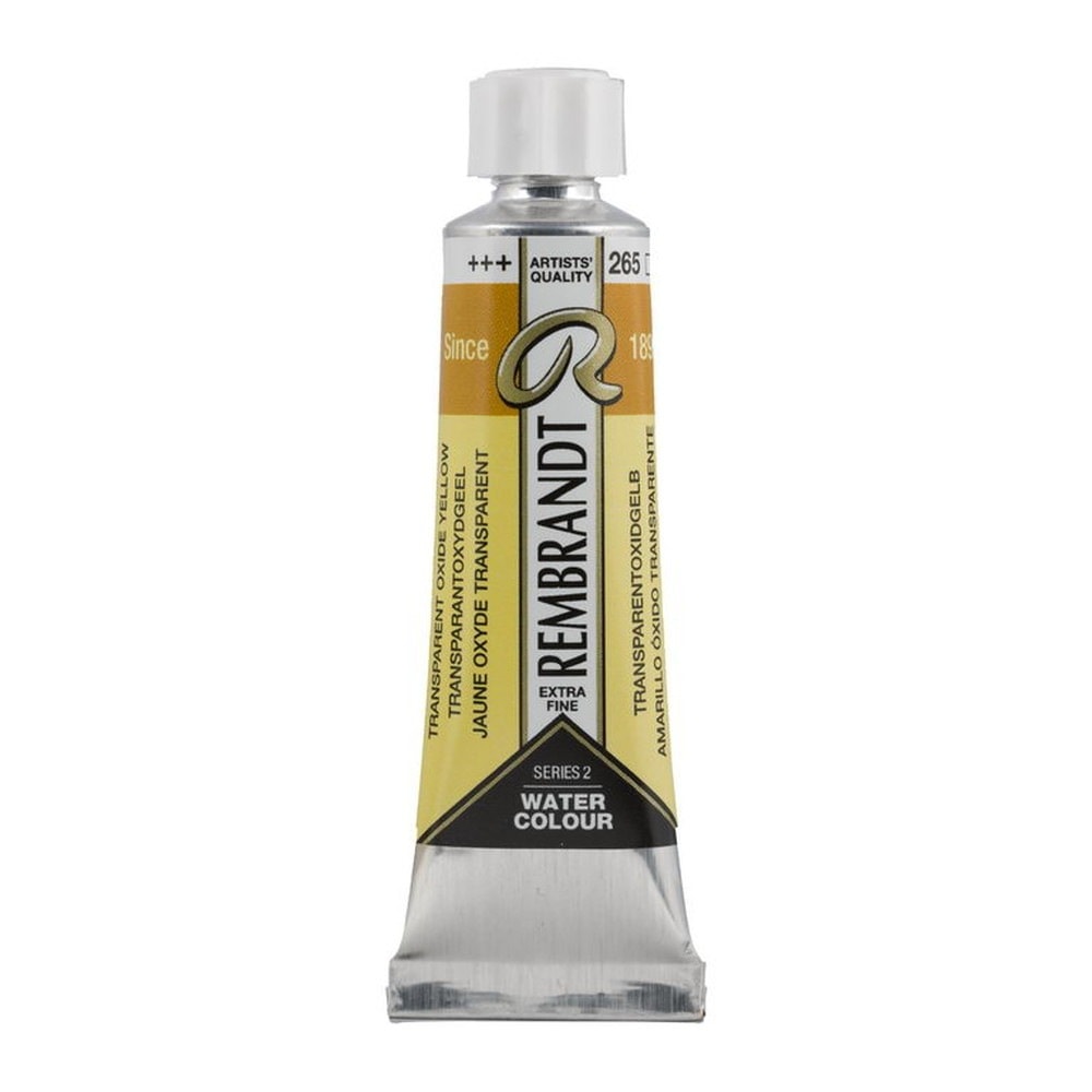 (3本セット) レンブラント 透明水彩絵具  10ml #265 トランスペアレントオキサイドイエロー