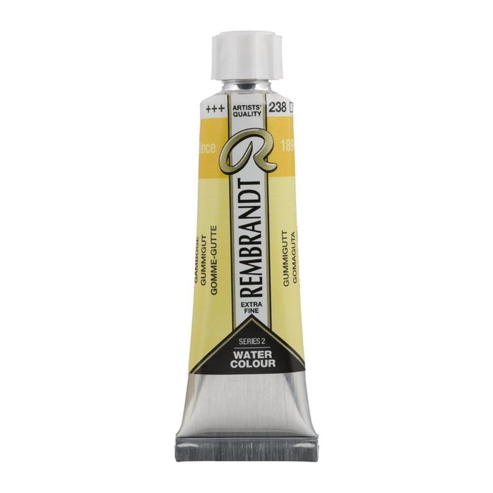 (3本セット) レンブラント 透明水彩絵具  10ml #238 ガンボージ