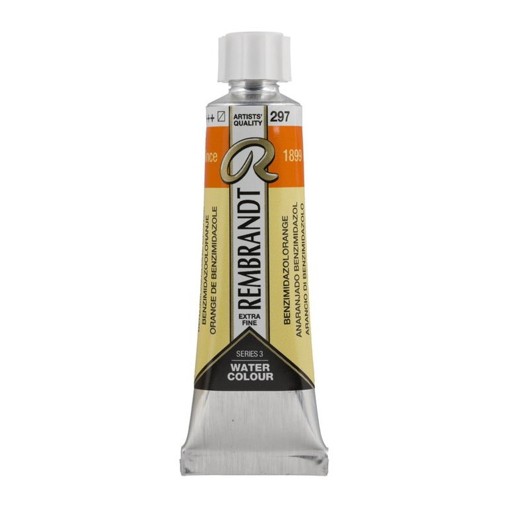 (3本セット) レンブラント 透明水彩絵具  10ml #297 ベンゾイミダゾールオレンジ