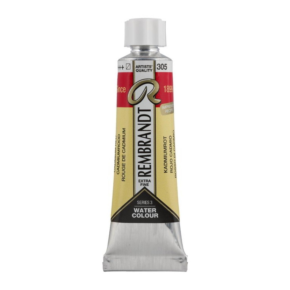 (3本セット) レンブラント 透明水彩絵具  10ml #305 カドミウムレッド
