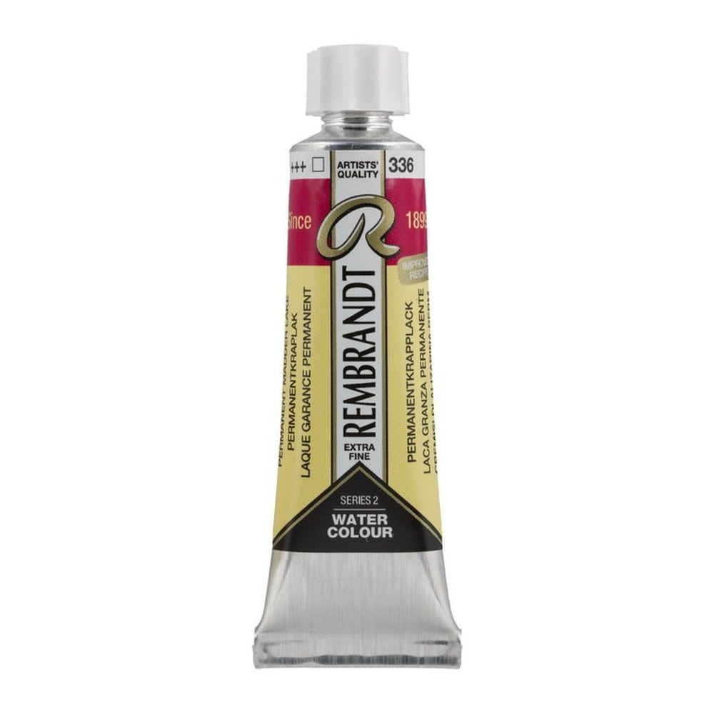 (3本セット) レンブラント 透明水彩絵具  10ml #336 パーマネントマダーレーキ
