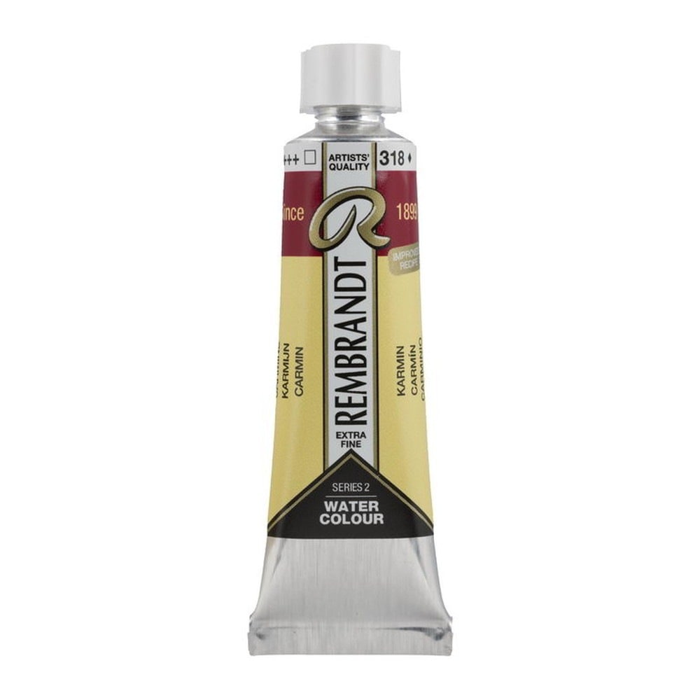 (3本セット) レンブラント 透明水彩絵具  10ml #318 カーマイン