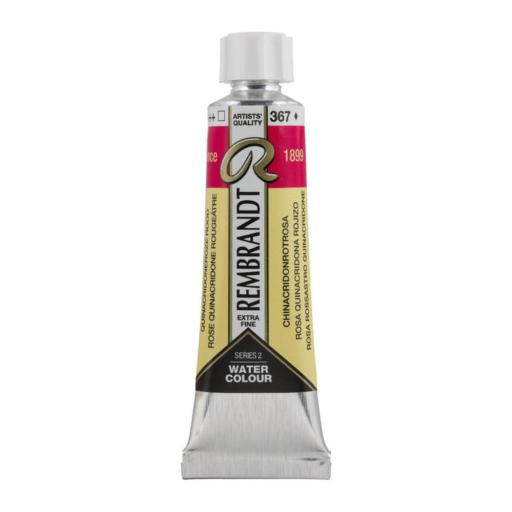 (3本セット) レンブラント 透明水彩絵具  10ml #367 キナクリドンローズレディッシュ