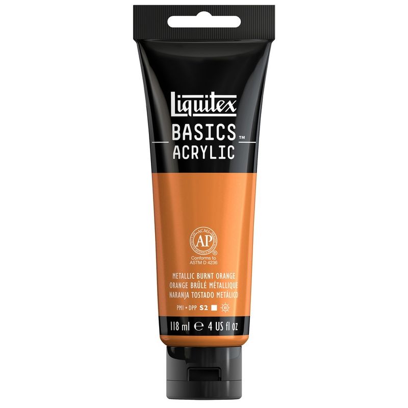 リキテックス ベーシックス 118mL 344 メタリック バーント オレンジ (16005344)