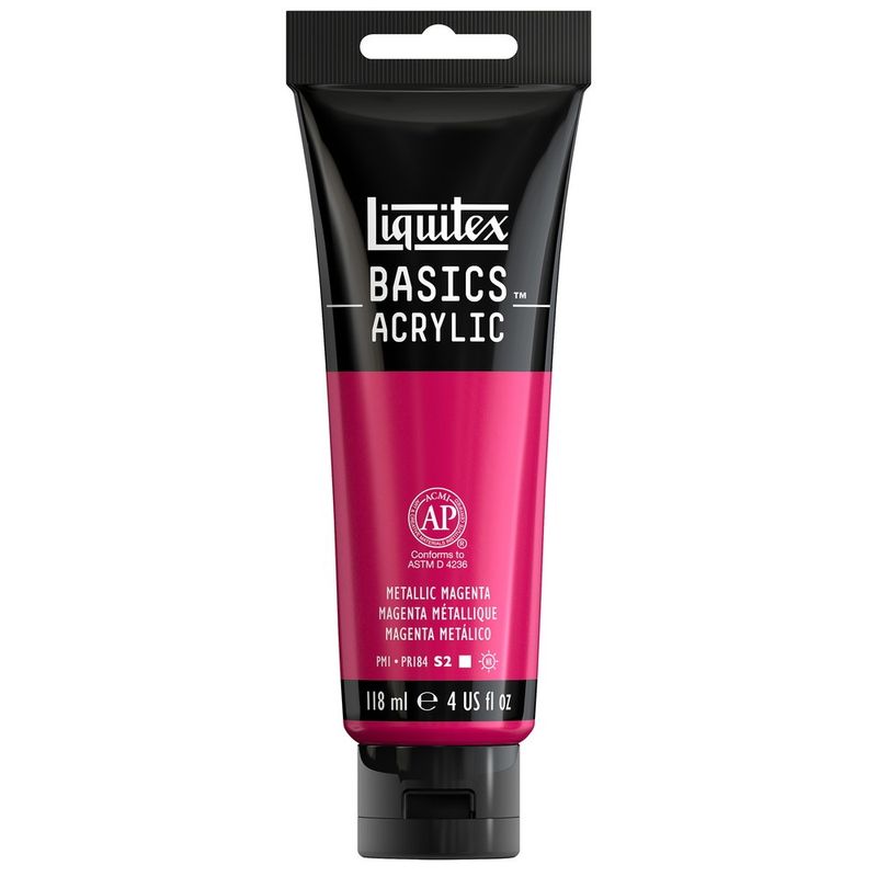 リキテックス ベーシックス 118mL 342 メタリック マゼンタ (16005342)