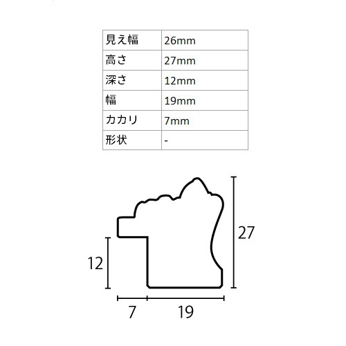 デッサン額縁 ソフィア 黒 大衣 額内寸(509×394mm) 表面(アクリル) ラーソン・ジュール