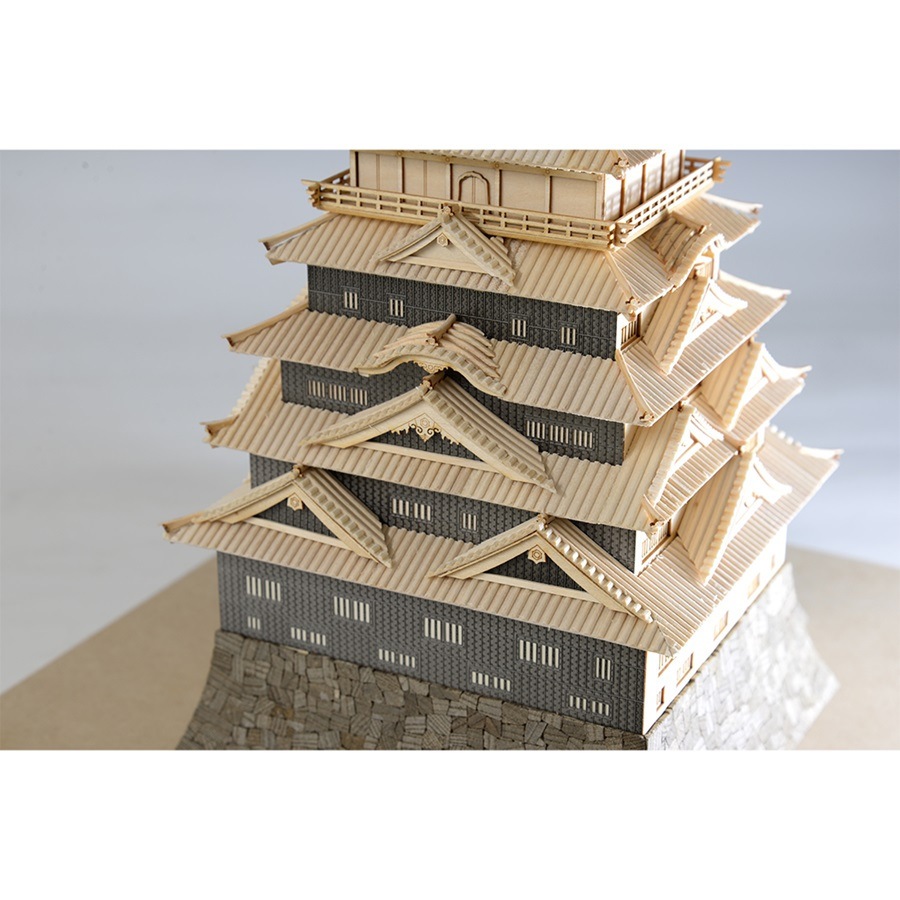 ウッディジョー 建築 1/150 福山城
