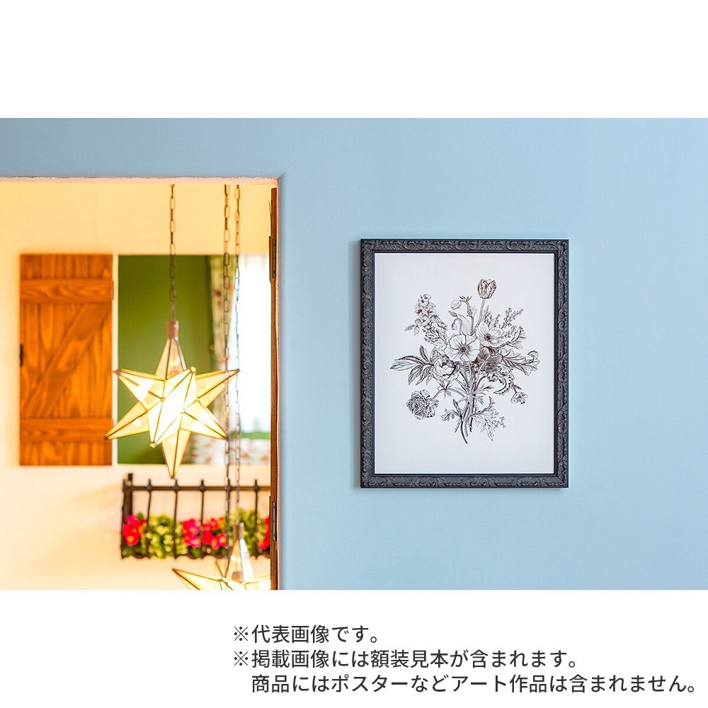 デッサン額縁 ソフィア 黒 小全紙 額内寸(660×510mm) 表面(アクリル) ラーソン・ジュール