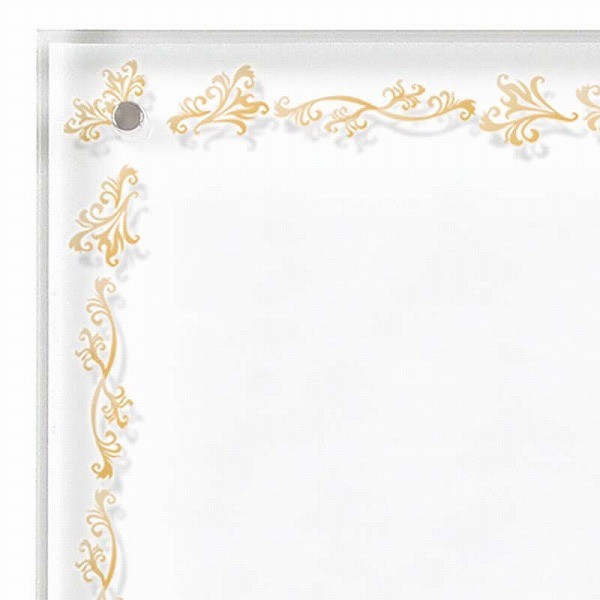 APJ フェイスファイブフレーム 箔クリア B4サイズ(257×364mm)