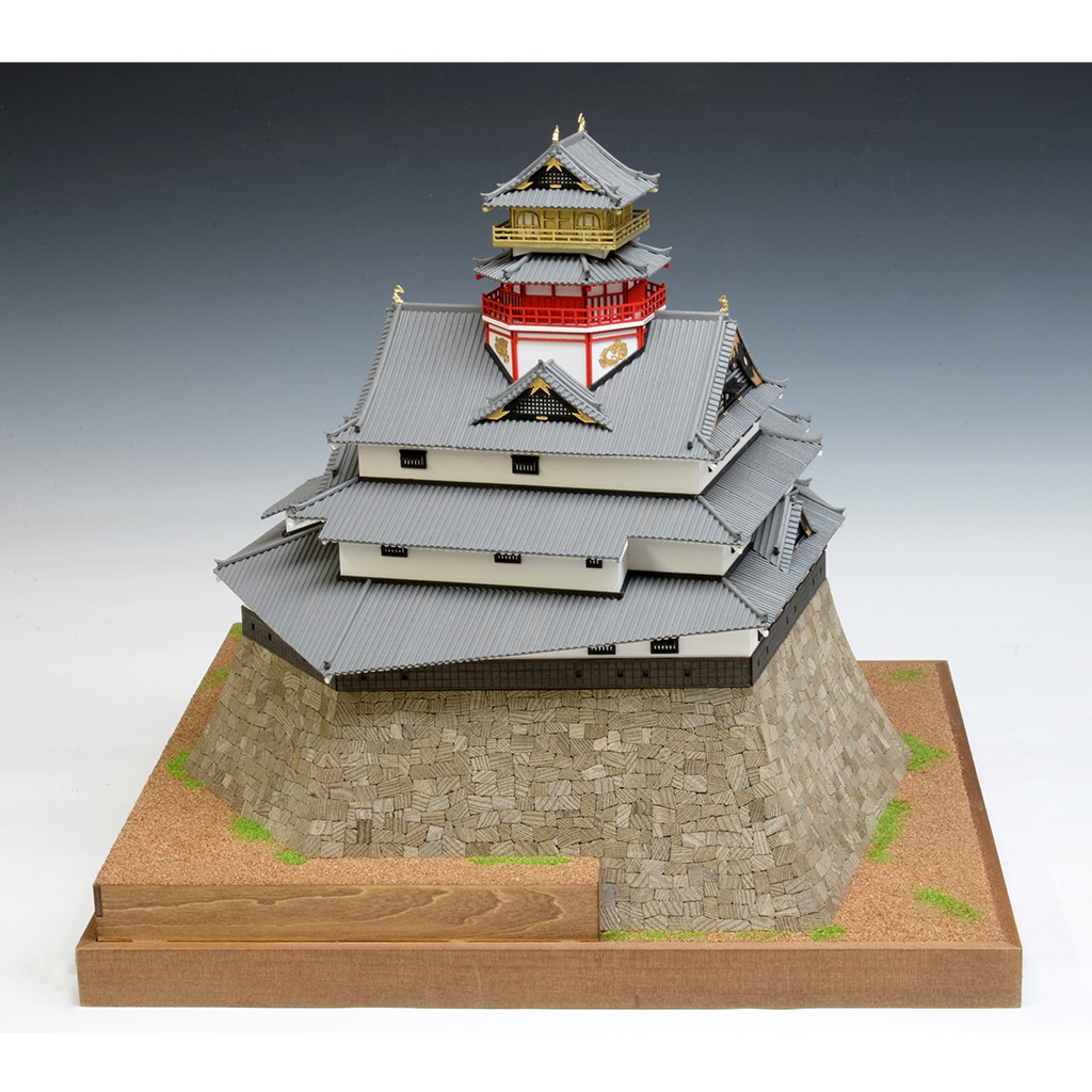 ウッディジョー 木製建築模型 1/150 安土城（改良版） | アーク