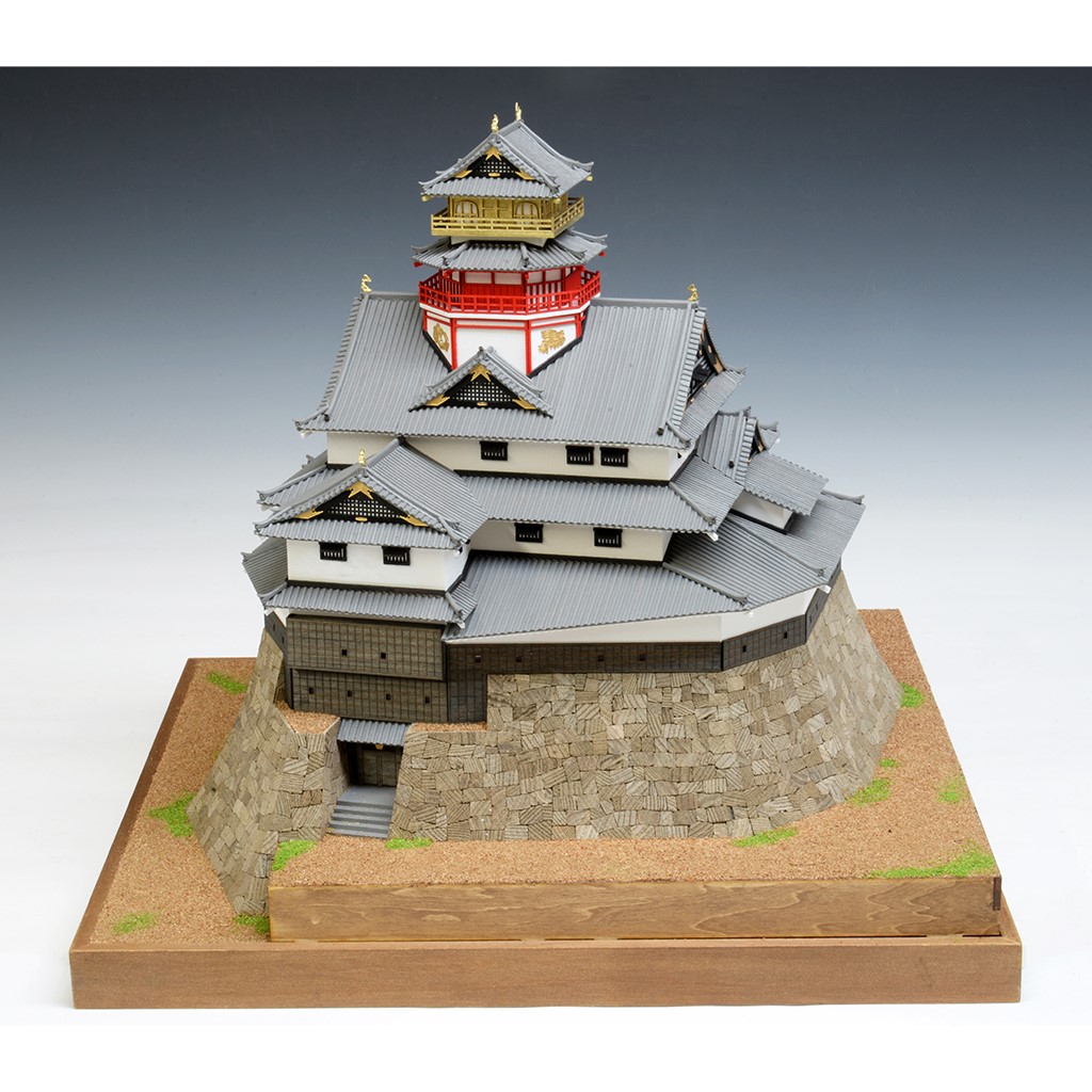 ウッディジョー 木製建築模型 1/150 安土城（改良版） | アーク