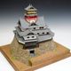 ウッディジョー 木製建築模型 1/150 安土城(改良版)