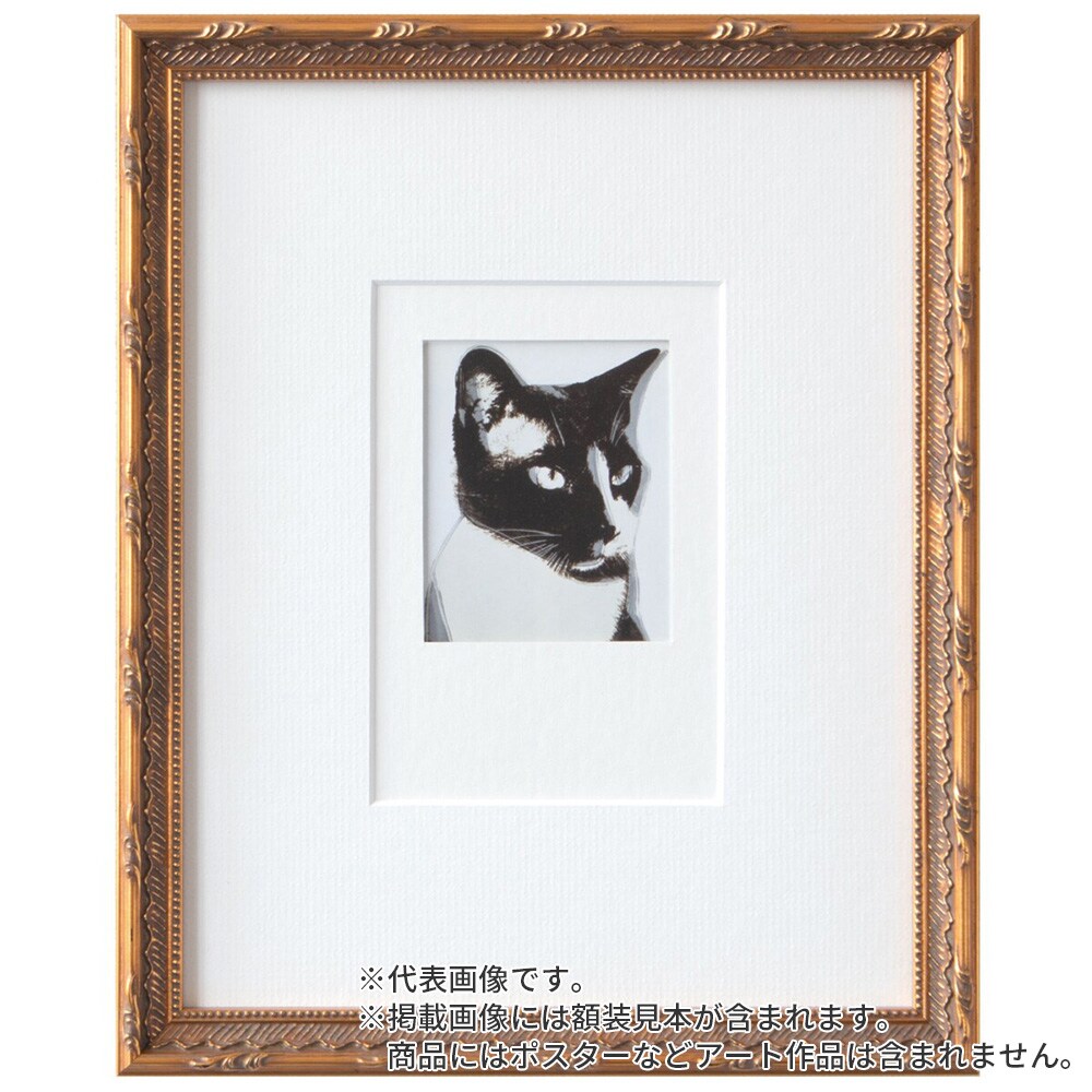 正方形額 プティカレ 金 30角 額内寸(300×300mm) 表面(アクリル) ラーソン・ジュール