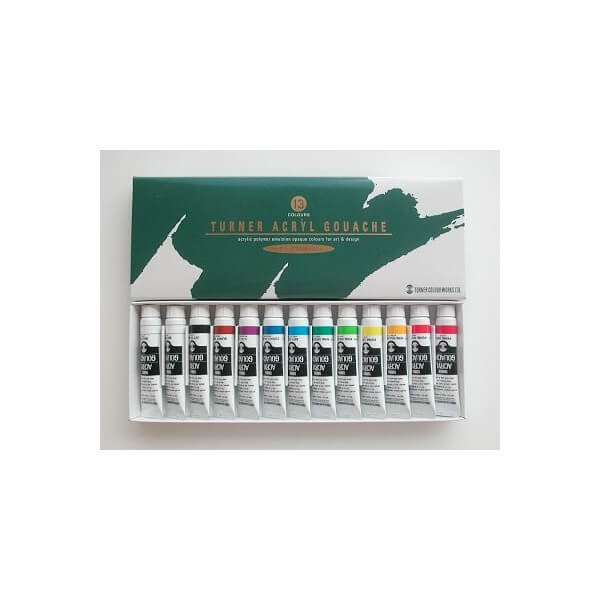 ターナー色彩 アクリルガッシュ 11ml 13本 12色 スクールセット アークオアシス オンライン本店 ターナー色彩 アクリルガッシュ 11ml 13本 12色 スクールセット アークオアシス オンライン本店