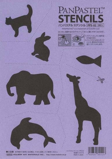 ホルベイン パンパステルステンシル PPS-02 318612