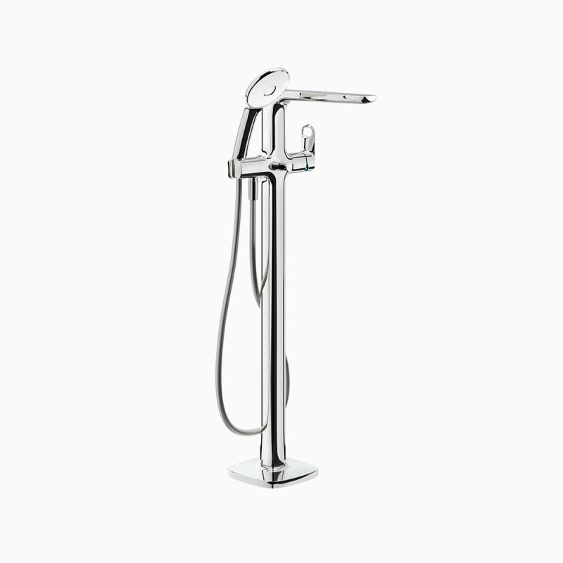 浴室用混合立水栓 シングルレバー | C006-0030080001 | クロームメッキ、一般地仕様