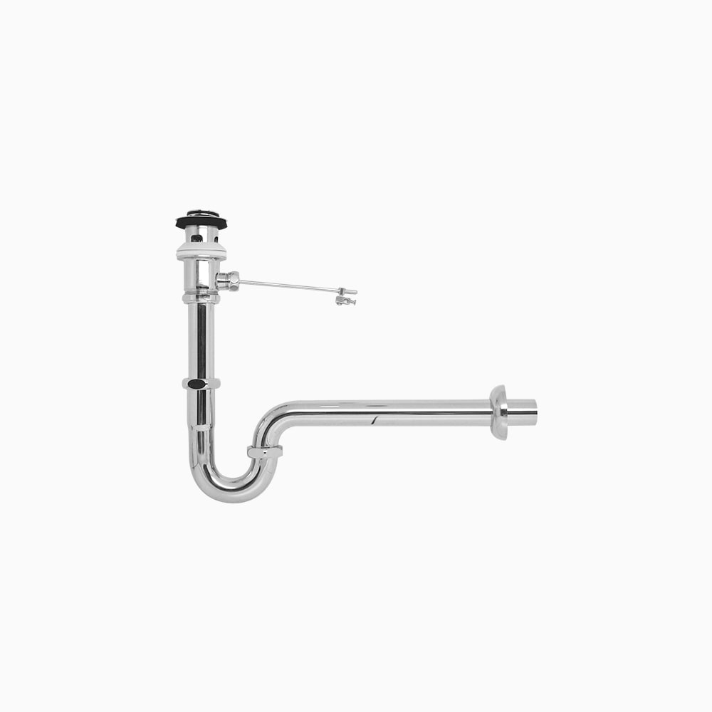 排水金具 Pトラップ | H016-0080010019 | φ46用 引棒なし排水 L190