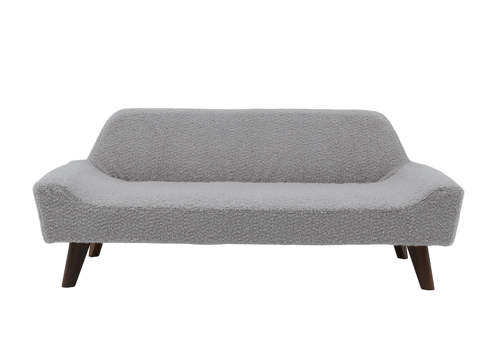 AREA JAPAN sofa SOL 2P Fabric＋ottomanブルー AREA JAPAN sofa SOL 2P Fabric＋ottomanブルー コンパクト