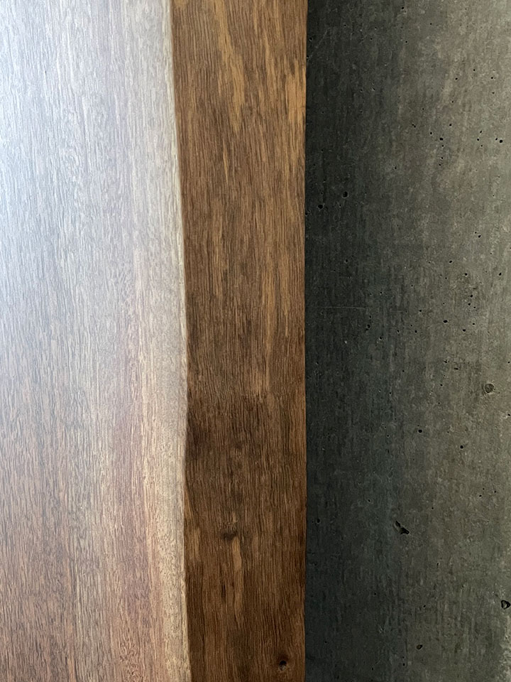【outlet】ブラックウォールナット1ユニットテーブル lushroom センターテーブル ウォールナット ブラックオーク 突板
