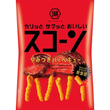 湖池屋 スコーン やみつきバーベキュー78g | 【サージュお任せ.com】
