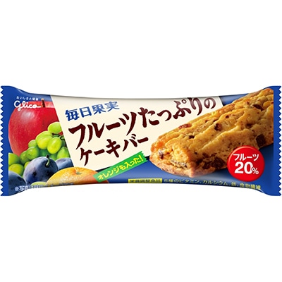 江崎グリコ - 毎日果実 フルーツたっぷりのケーキバー(1本入) Amazon.co.jp: グリコ 毎日果実〈フルーツたっぷりのケーキバー