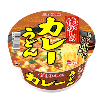 ヤマダイ ニュータッチ 懐かしのカレーうどん84g(10754