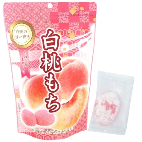 【もちもも】 世起 白桃もち 個包装・スタンドパック130g | 【サージュお任せ.com】