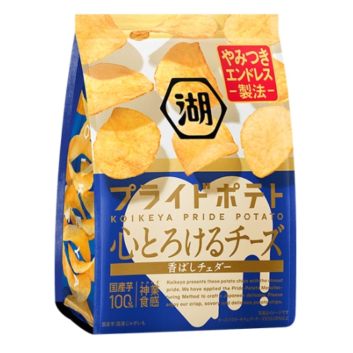 湖池屋 プライドポテト 心とろけるチーズ50g | 【サージュお任せ.com】