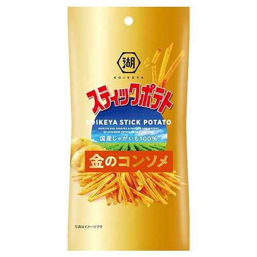 湖池屋 スリムパック スティックポテト 金のコンソメ34g | 【サージュ