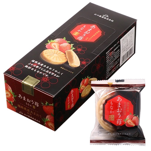 江口製菓 あまおう苺もなか1個 | 【サージュお任せ.com】