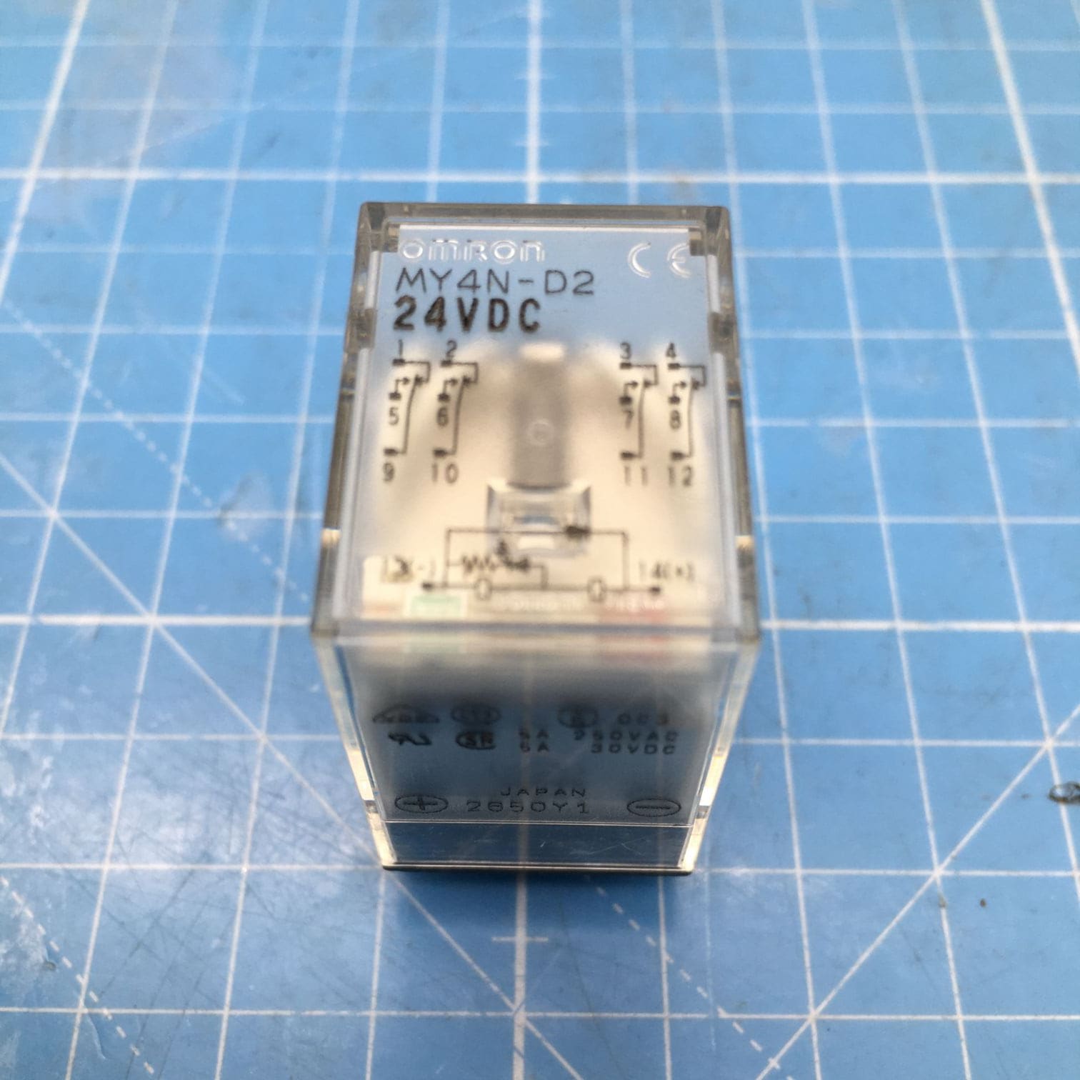 SONY 印刷機 SI-P850 リレー MY4N-D2 中古品 