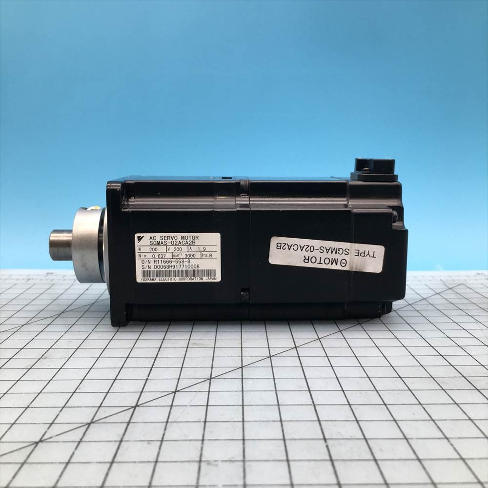 天竜精機 印刷機 TSP-550 <br> モーター SGMAS-O2ACA2B 中古品 
