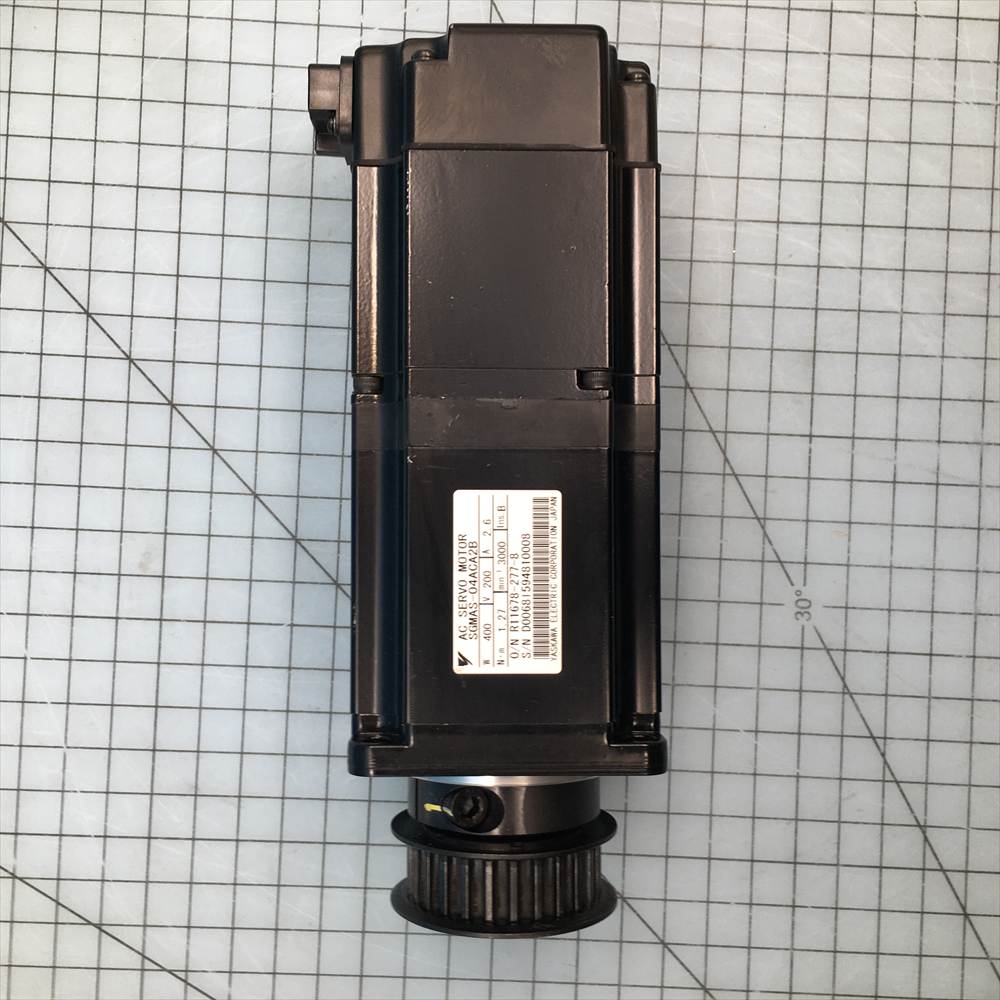 天竜精機 印刷機 TSP-550 <br> モーター SGMAS-O4ACA2B 中古品 