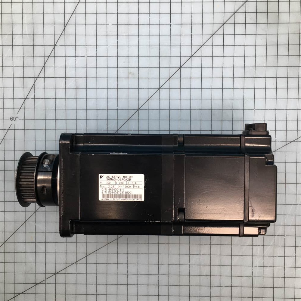 天竜精機 印刷機 TSP-550 <br> モーター SGMAS-O8ACA2B 中古品 