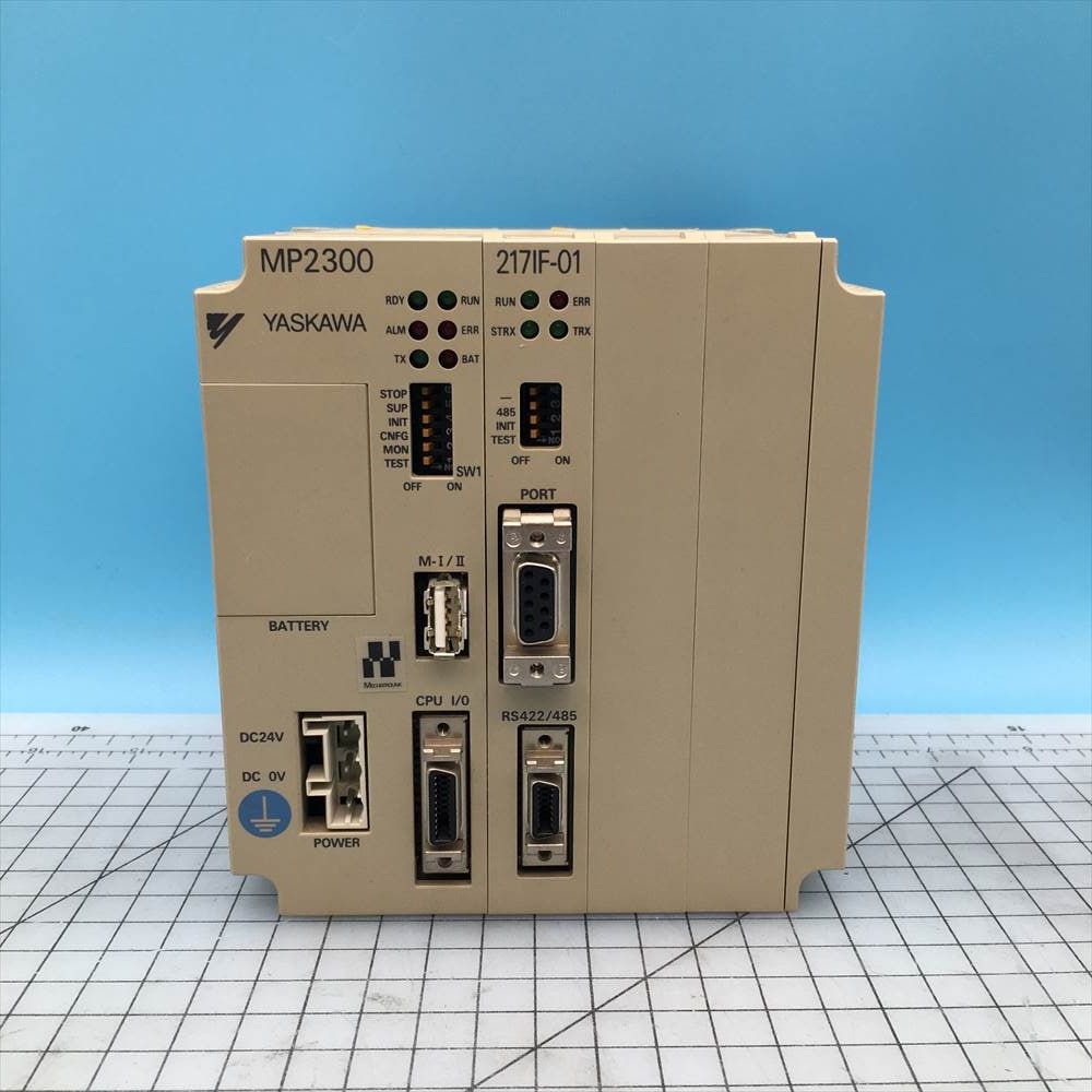 天竜精機 印刷機 TSP-600 <br> コントローラー JEPMC-MP2300 中古品 