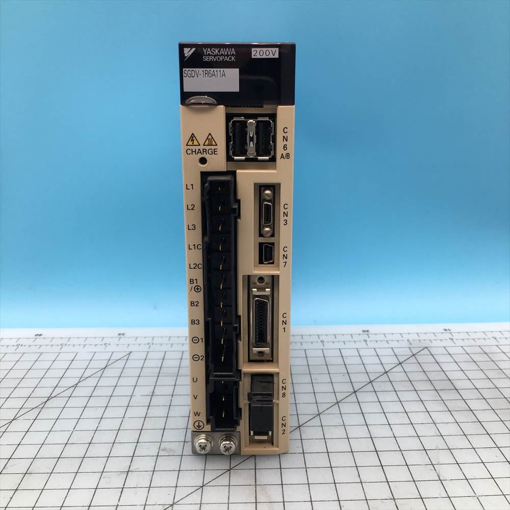 天竜精機 印刷機 TSP-600 <br> ドライバー SERVOPACK SGDV-1R6A11A 中古品 